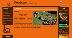 Desktop Screenshot of denbaya.cz